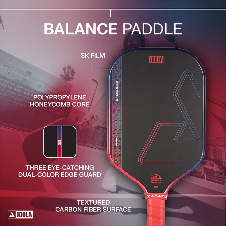 JOOLA Perseus Heat Vision Pickleball Paddle technology 2