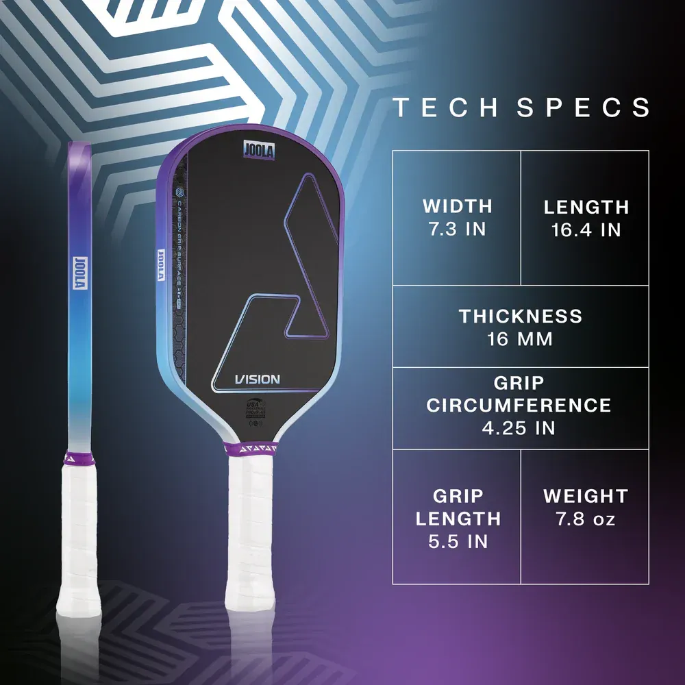 JOOLA Hyperion Vision Pickleball Paddle technology 1