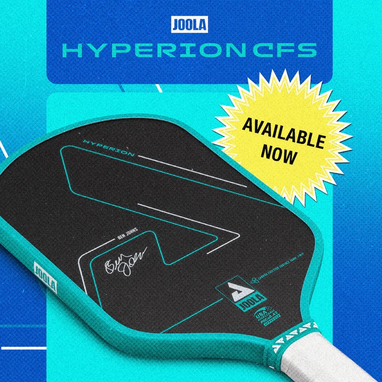 JOOLA Hyperion CFS 16mm Pickleball Paddle technology 2