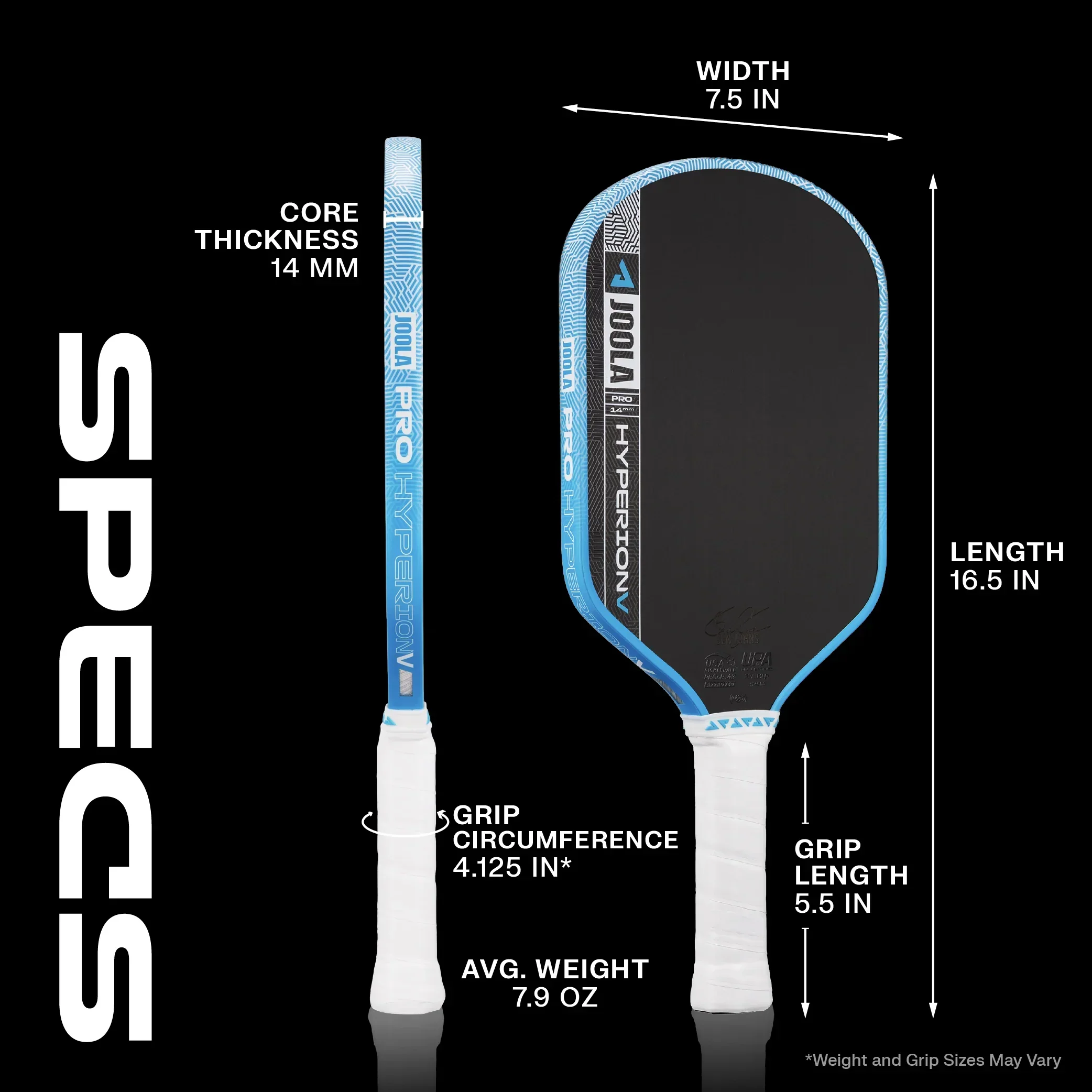 JOOLA Hyperion Pro V Pickleball Paddle technology 1