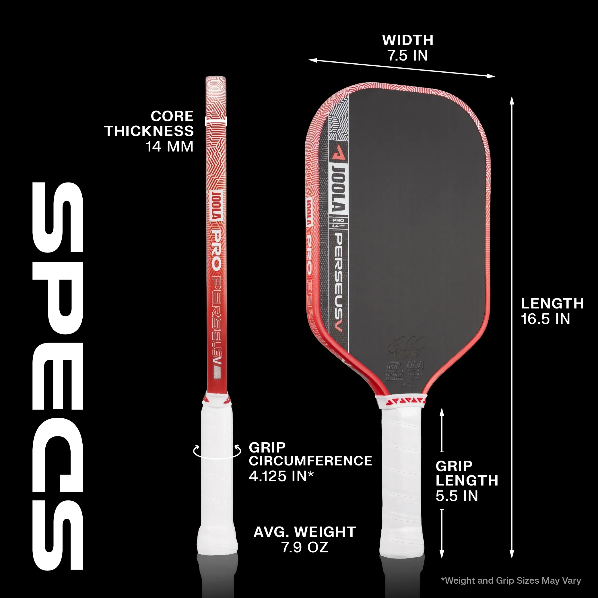 JOOLA Perseus Pro V Pickleball Paddle technology 1