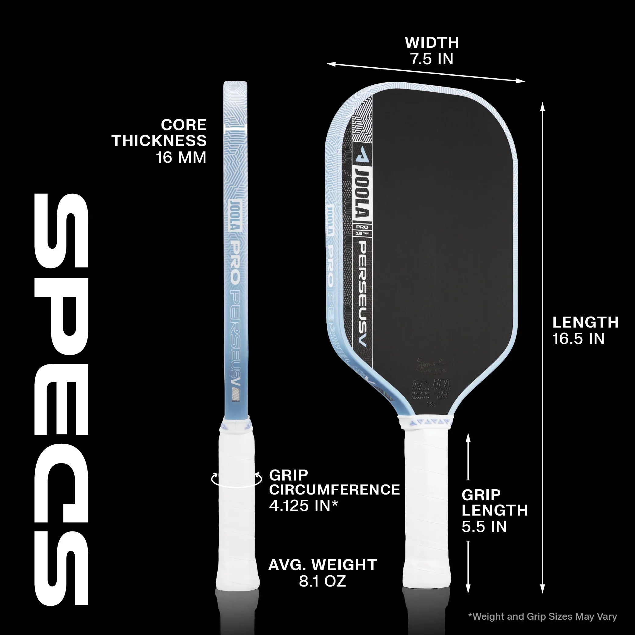 JOOLA Perseus Pro V Pickleball Paddle technology 2
